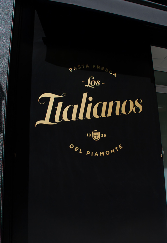Los Italianos意大利面品牌形象设计