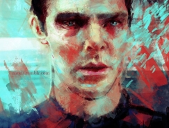 Ladynlmda油彩肖像插画欣赏