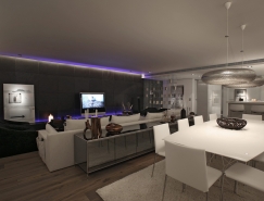 土耳其Kempinski Bellevue 210平米冷色调公寓