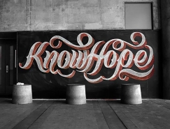 Scott Biersack创意粉笔字体设计