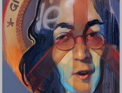 ErNaste Nassimo肖像插画和街头涂鸦艺术