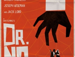 007复古插画风格海报设计