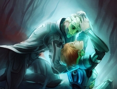 Davin Arfel幻想人物肖像插画