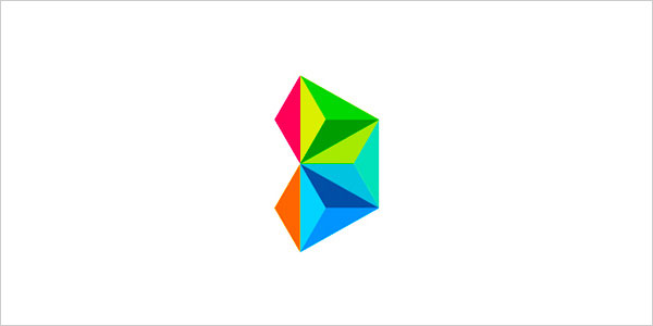 2015标志设计新趋势:几何多边形风格logo设计