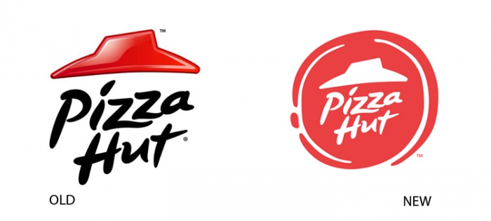 必胜客(Pizza Hut)更换新标识