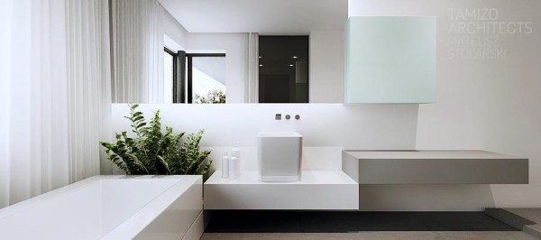 Tamizo:4个创意黑白公寓设计