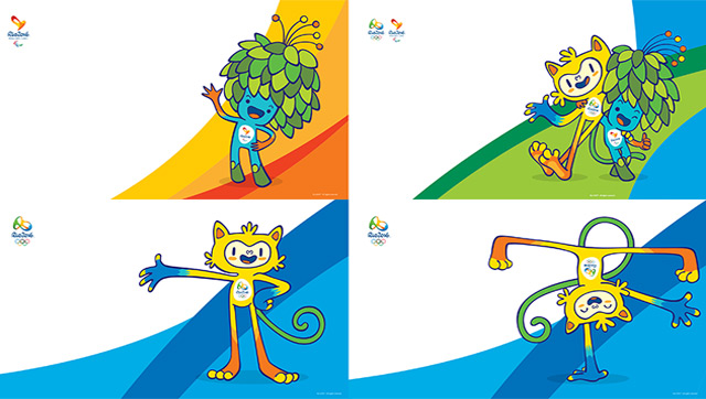 2016年里约奥运会和残奥会吉祥物揭晓