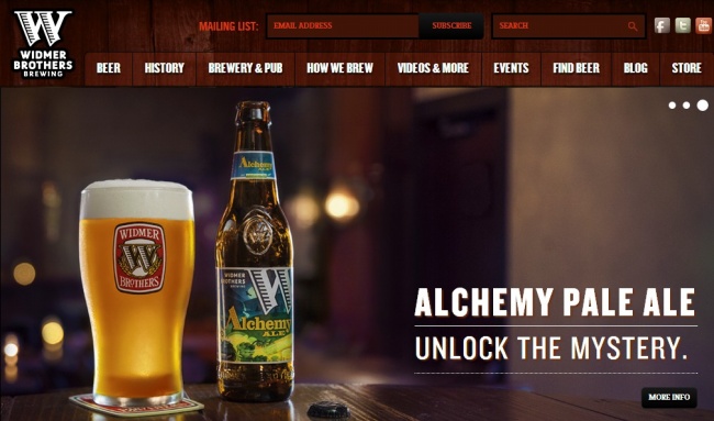 43个啤酒网站设计欣赏