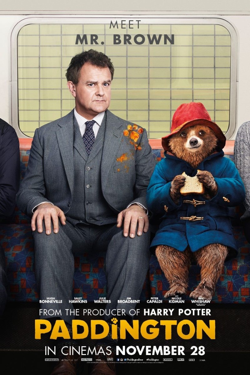 电影海报设计欣赏:帕丁顿熊(Paddington)