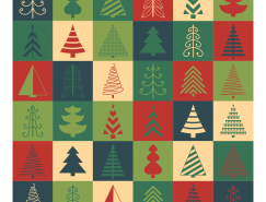36款圣诞树图标矢量素材