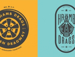 Allan Peters创意复古徽章和logo设计欣赏