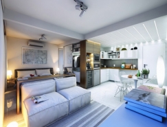 2个30平米精致小公寓设计