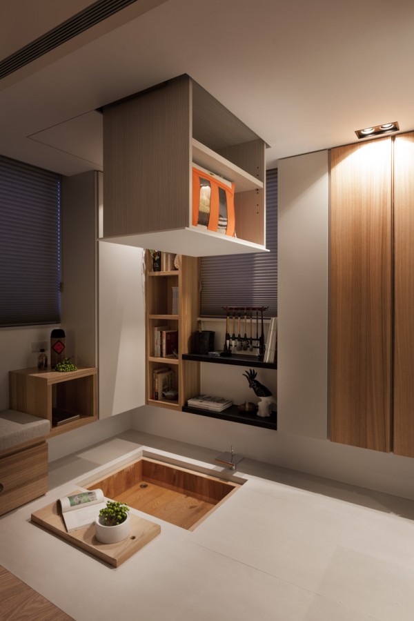台湾26平米极简小公寓设计