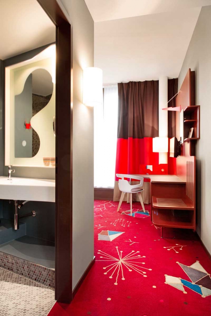 瑞士25hours Hotel酒店室内设计