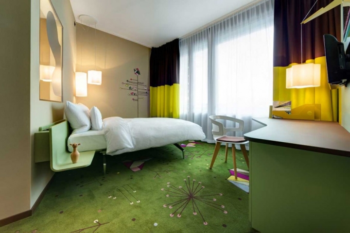 瑞士25hours Hotel酒店室内设计