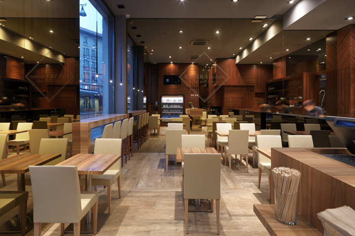 米兰Basara寿司餐厅设计