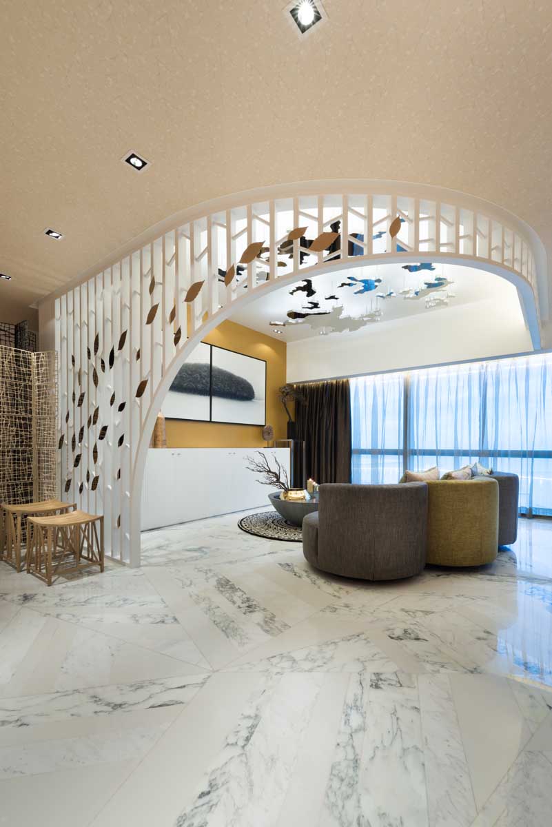澳门文华东方酒店38-39层复式豪华公寓设计