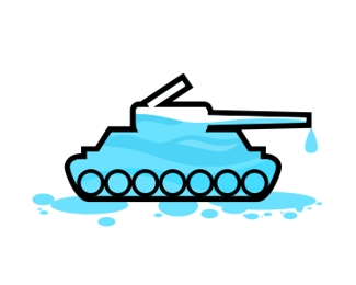 标志设计元素运用实例：坦克(二)
