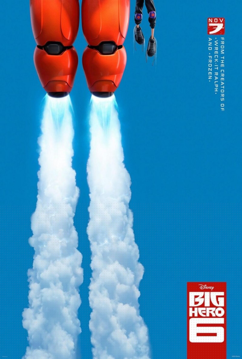 超能陆战队(Big Hero 6)电影海报欣赏