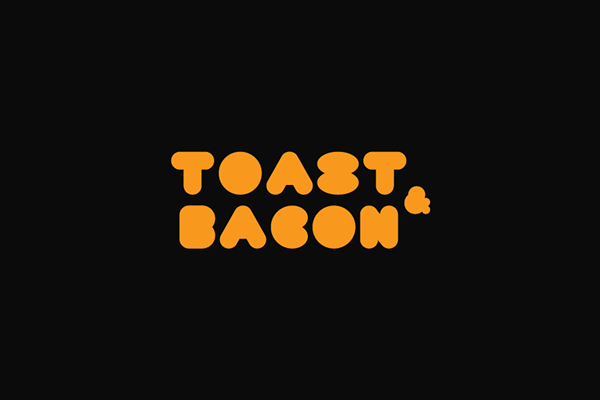 餐饮品牌Toast & Bacon形象VI设计欣赏