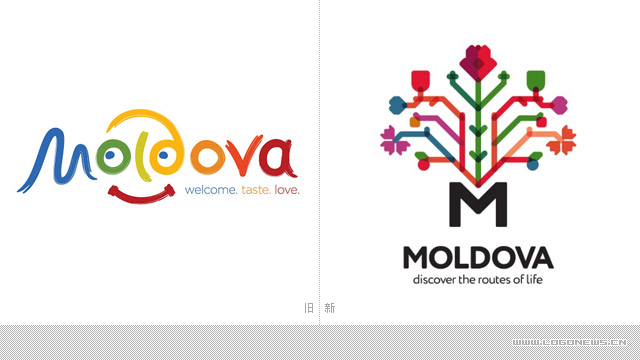 摩尔多瓦发布全新的旅游品牌LOGO
