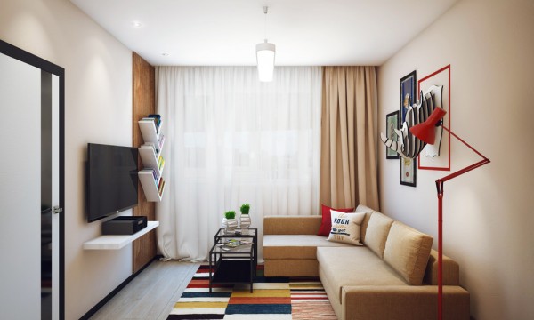 47平米一居室装修效果图设计
