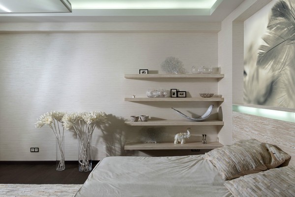 6个舒适柔和的卧室设计欣赏