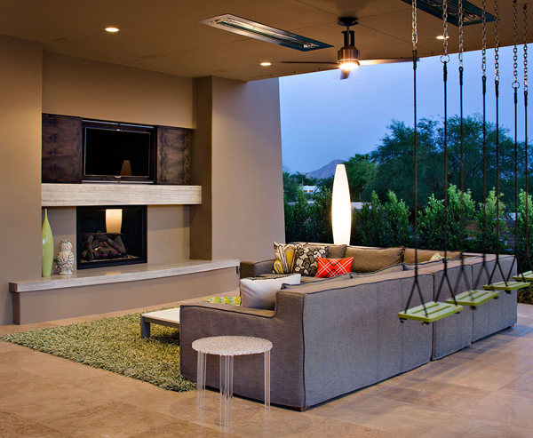加州棕榈泉舒适自然的住宅设计