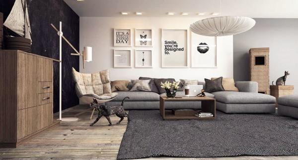 20个现代时尚的客厅起居室设计欣赏