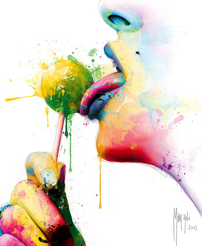 缤纷色彩的碰撞:Patrice Murciano绘画作品欣赏