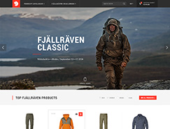 Fjall Raven网站设计