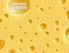奶酪背景矢量素材