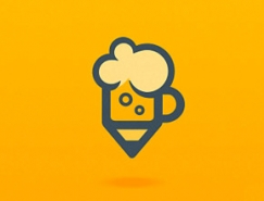 40款创意啤酒logo设计欣赏