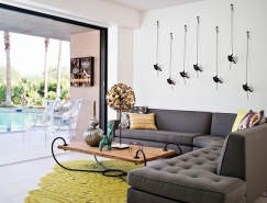 加州棕榈泉舒适自然的住宅设计