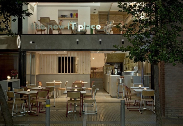 雅典IT Cafe时尚小资的咖啡馆空间设计