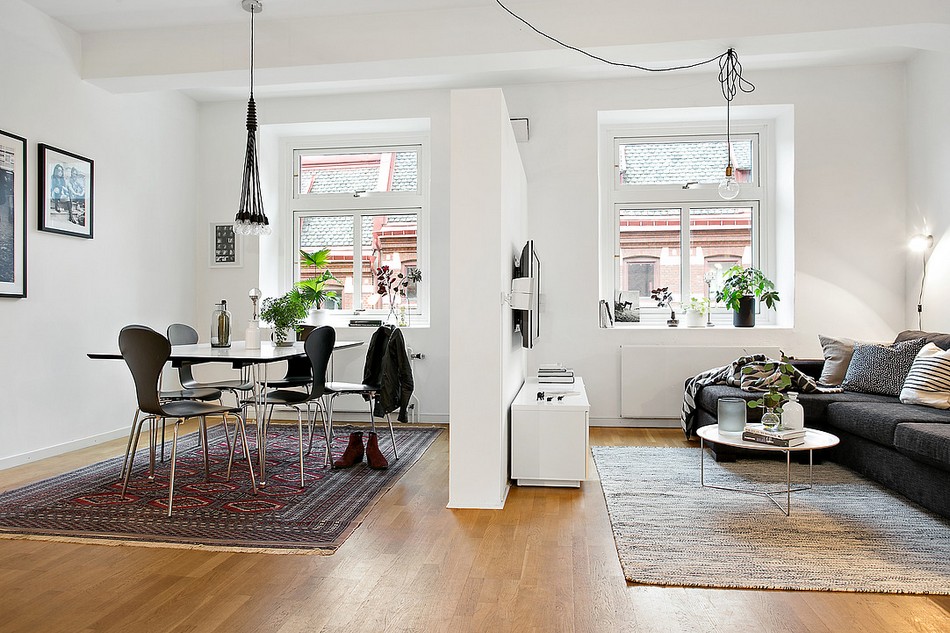 瑞典哥德堡67平米工业元素风格的公寓设计