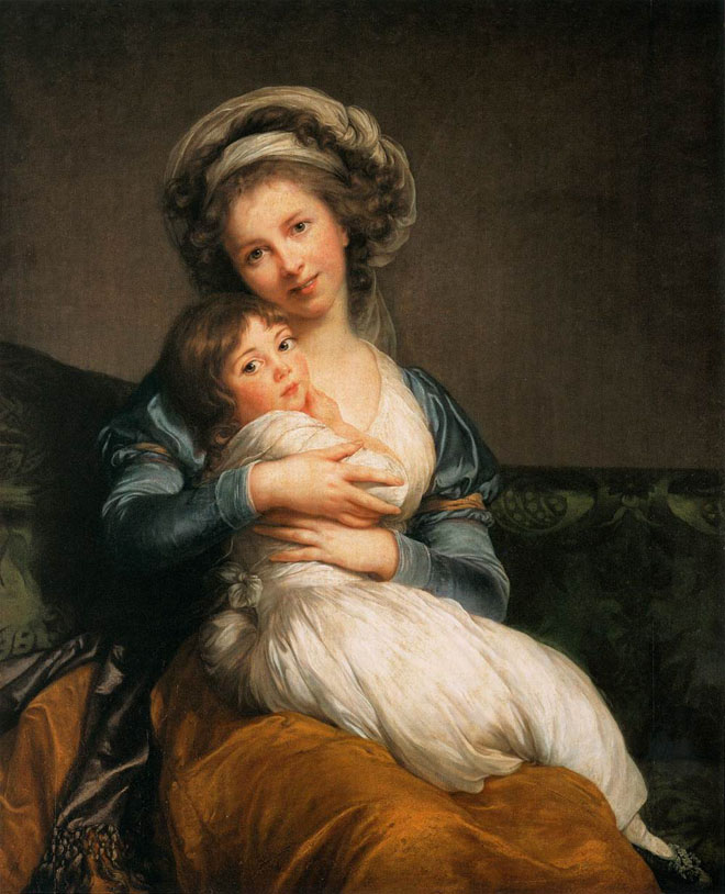 18世纪25张经典肖像画作品