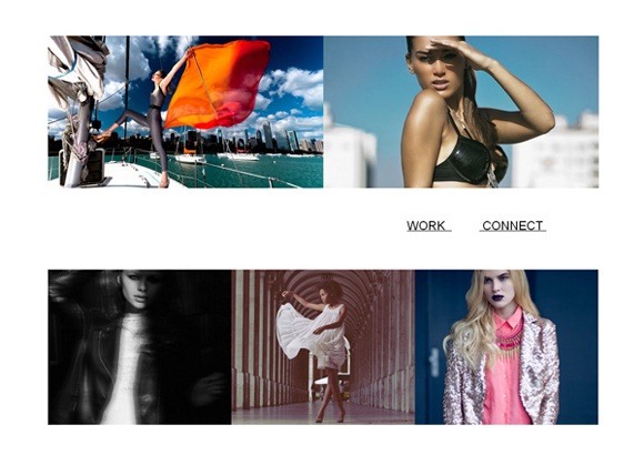 30个时尚创意的摄影师网站欣赏