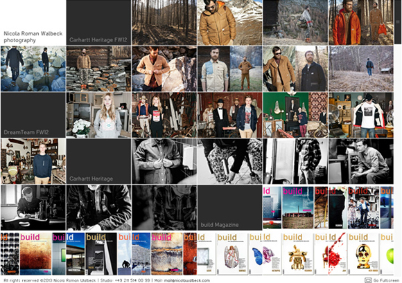 30个时尚创意的摄影师网站欣赏