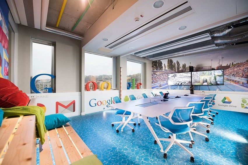 SPA主题的Google布达佩斯办公室设计