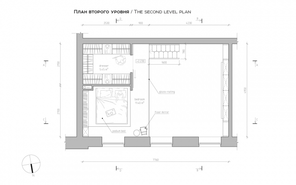 乌克兰36平米小户型Loft公寓设计