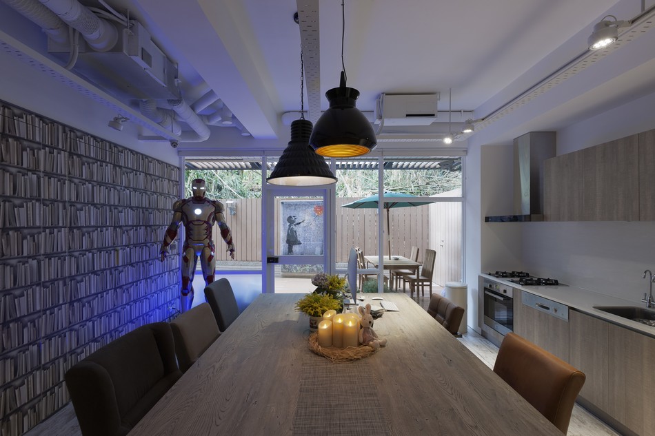 台北未来主义风格的公寓设计