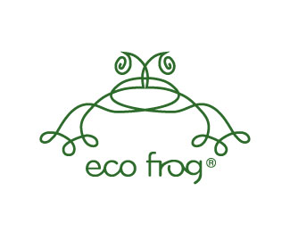 标志设计元素运用实例：青蛙(三)