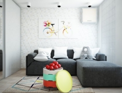 紧凑舒适的50平米小公寓设计