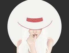 Yuschav Arly肖像插画欣赏