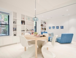 纽约纯净明亮的复式住宅