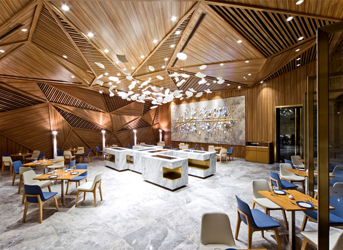 PANORAMA architects:成都阅餐厅(Yue Restaurant)