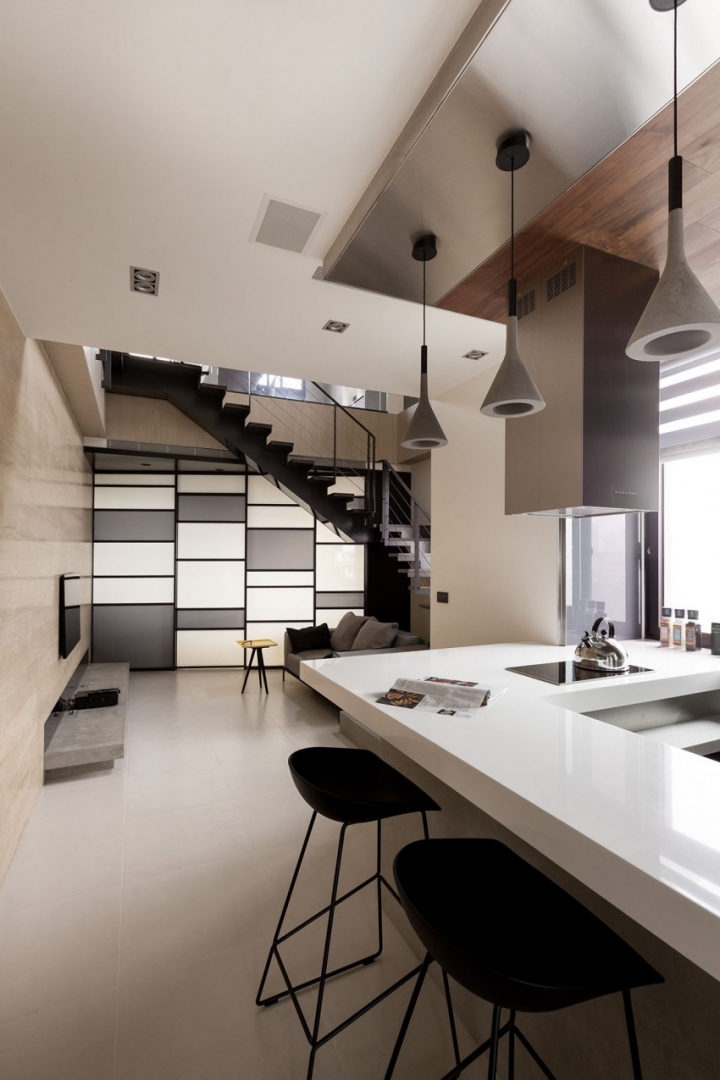 台湾Lo Residence现代简约风格公寓设计