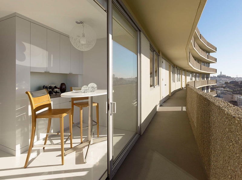旧金山Fontana半圆形公寓设计