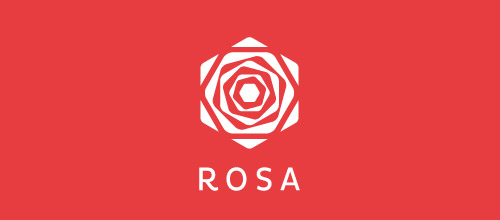标志设计元素运用实例:玫瑰
